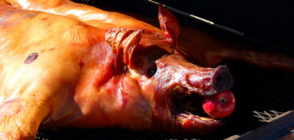 Succulent Hogroast with Crisp, Crunchy Crackling